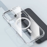 Coque iPhone 16 Pro - Nillkin Magnetic Nature Pro avec MagSafe - Transparent