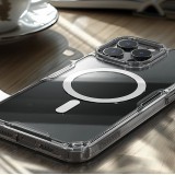 Coque iPhone 16 Pro - Nillkin Magnetic Nature Pro avec MagSafe - Transparent