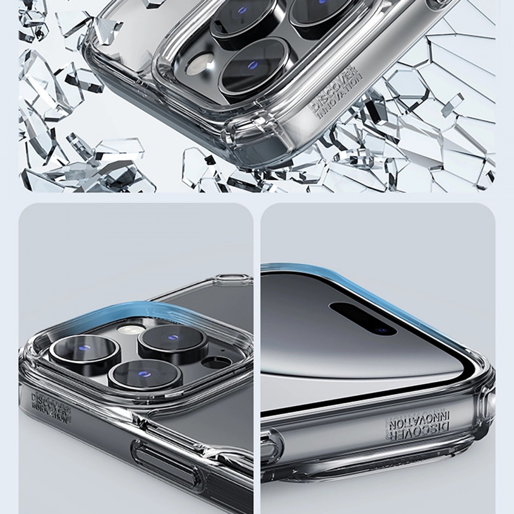 Coque iPhone 16 Pro - Nillkin Magnetic Nature Pro avec MagSafe - Transparent