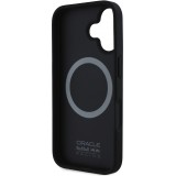 Coque iPhone 16 - Red Bull Racing Carbon Powerbar MagSafe - Noir