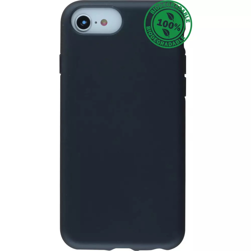 Coque iPhone 17e / 16e - Bio Eco-Friendly biodégradable écologique nature - Noir
