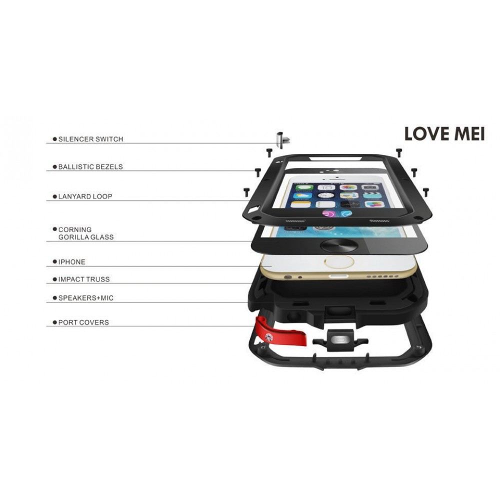 Coque iPhone 12 Pro Max - Love Mei Powerful