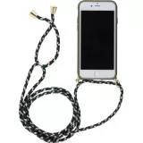 Coque iPhone 17e / 16e - Bio Eco-Friendly nature avec cordon collier - Vert foncé