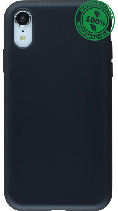 Coque iPhone XR - Bio Eco-Friendly biodégradable écologique nature - Noir
