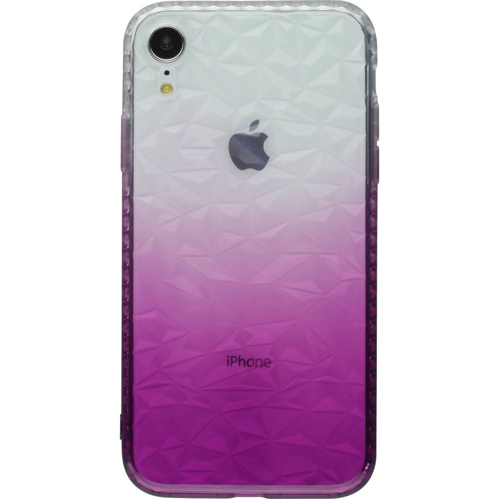 Coque iPhone Xs Max -  Diamond 3D - Violet
