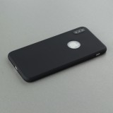 Coque iPhone XR - Silicone Mat - Noir