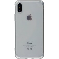 Coque iPhone X / Xs - Gel Transparent Silicone Bumper anti-choc avec protections pour coins