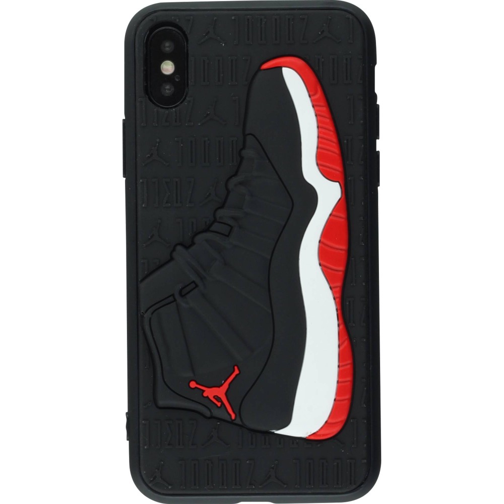 Coque iPhone X / Xs - Air Jordan - Noir