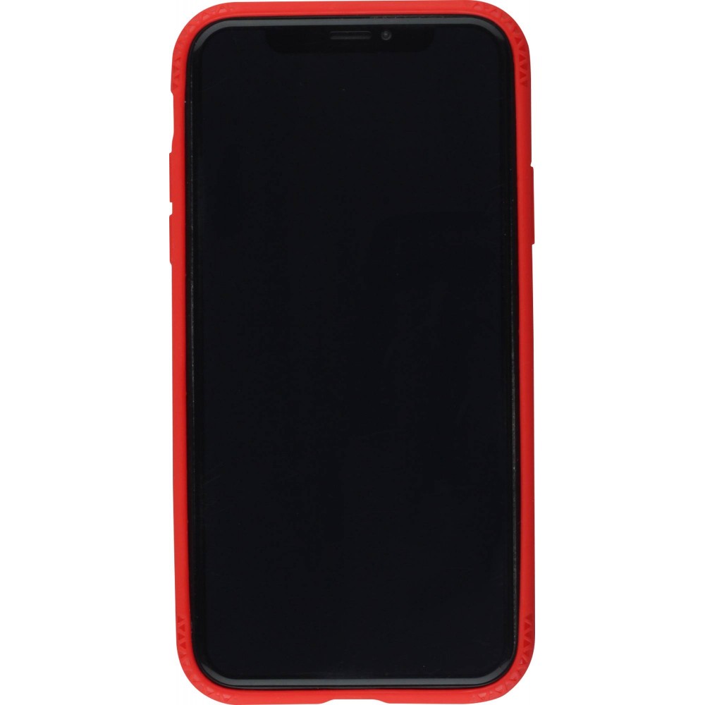 Coque iPhone X / Xs - Géométrique triangle - Rouge