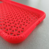 Coque iPhone X / Xs - Géométrique triangle - Rouge
