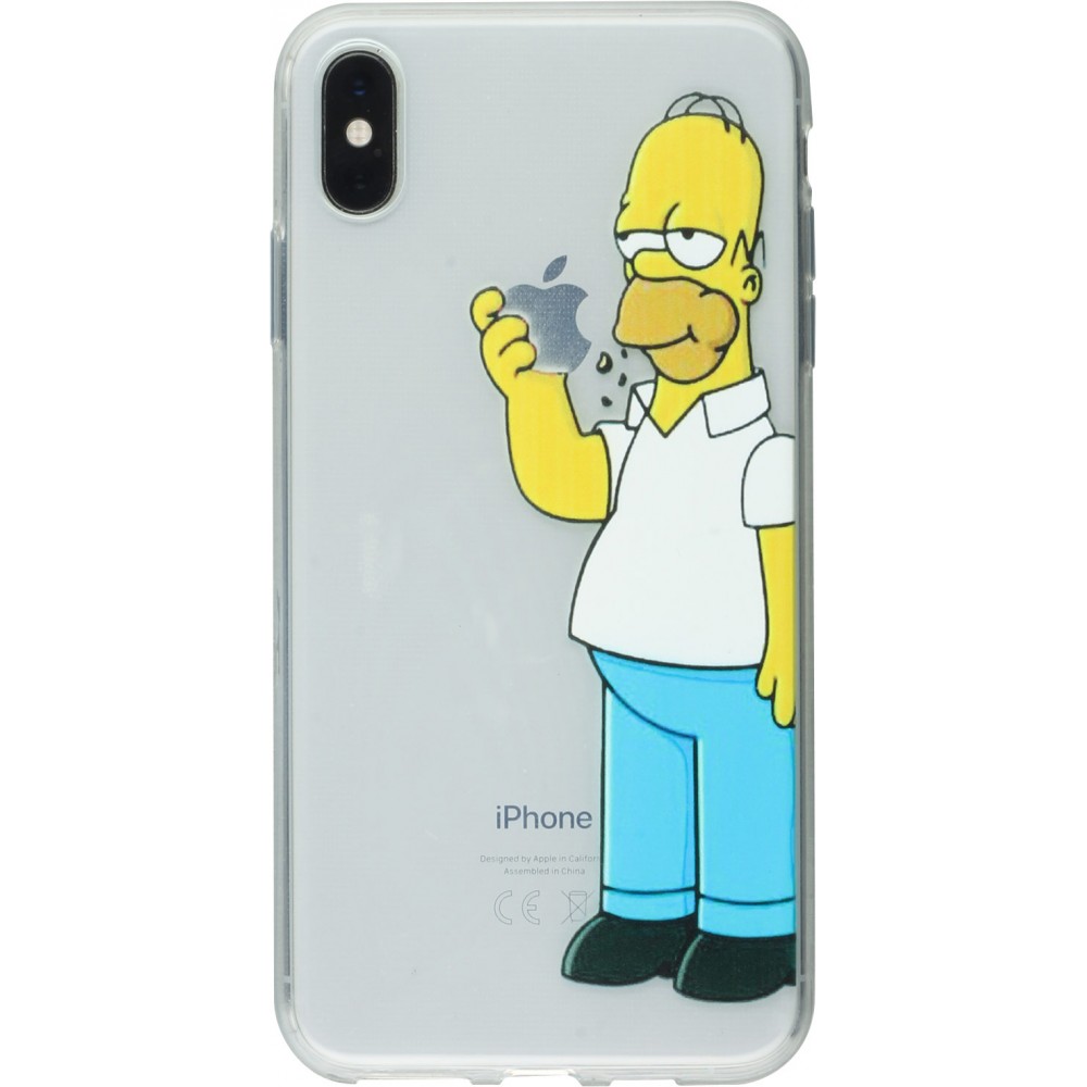 Coque iPhone X / Xs - Homer Simpson