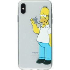 Coque iPhone X / Xs - Homer Simpson