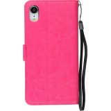 Fourre iPhone XR - Premium Flip - Rose foncé