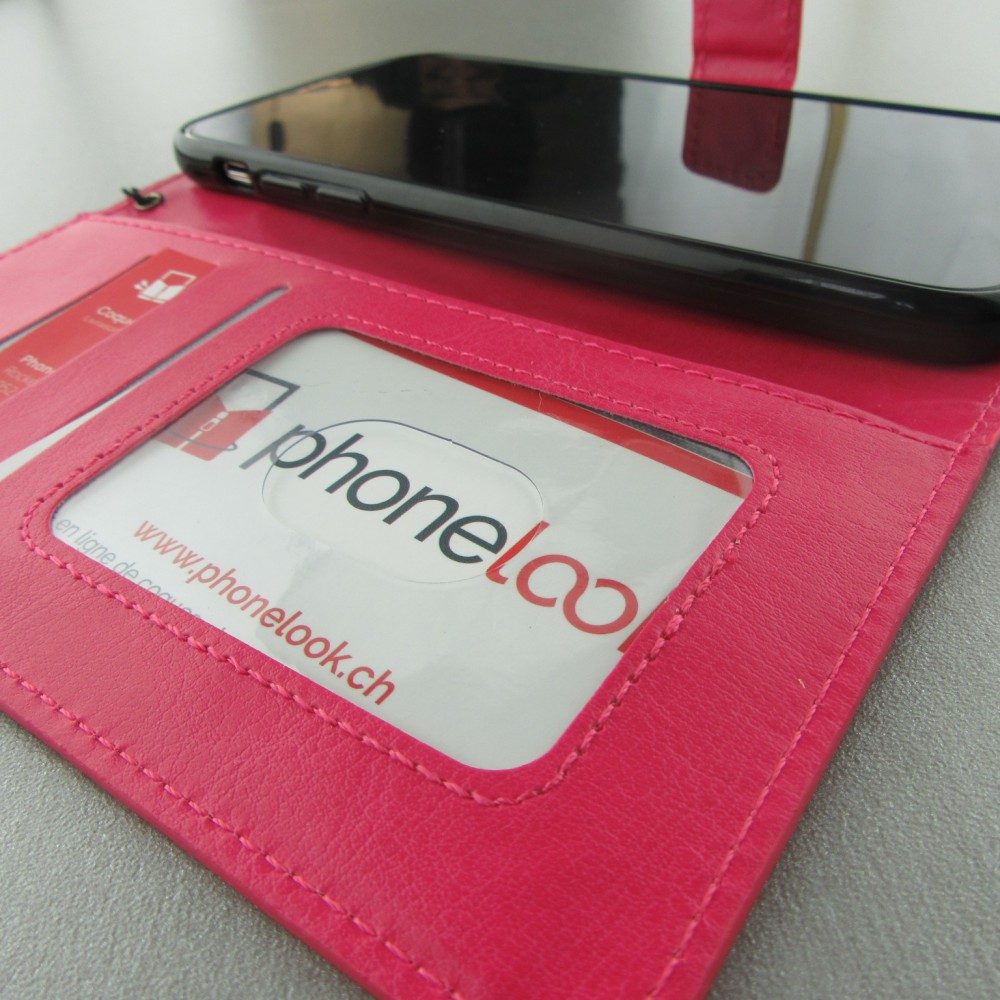 Fourre iPhone XR - Premium Flip - Rose foncé