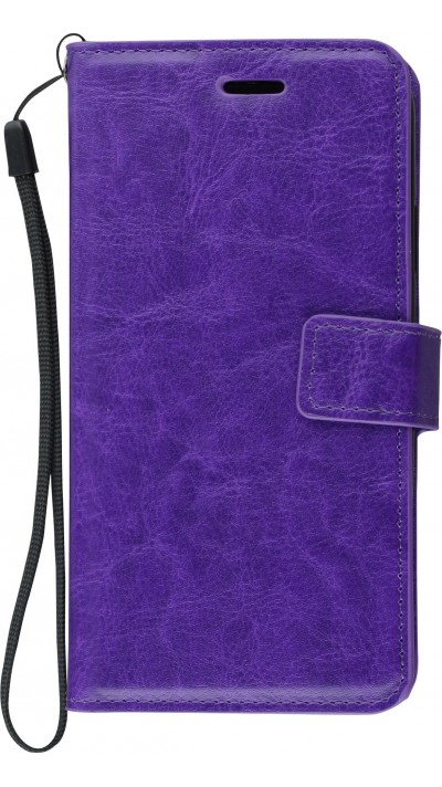 Coque iPhone XR - Premium Flip - Violet