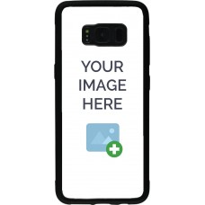 Coque personnalisée en Silicone rigide noir - Samsung Galaxy S8
