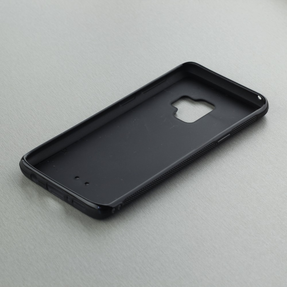 Coque personnalisée en Silicone rigide noir - Samsung Galaxy S9