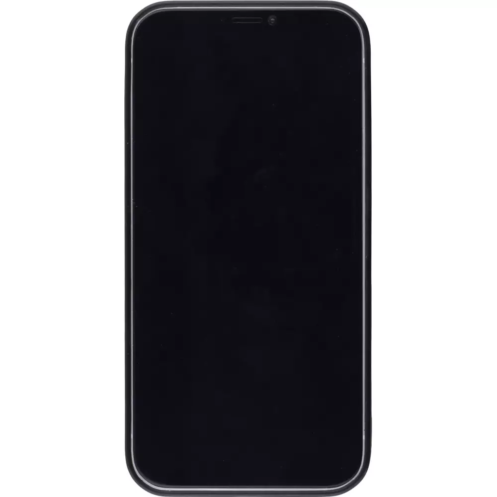 Personalisierte Hülle Silikon schwarz - iPhone 12 / 12 Pro