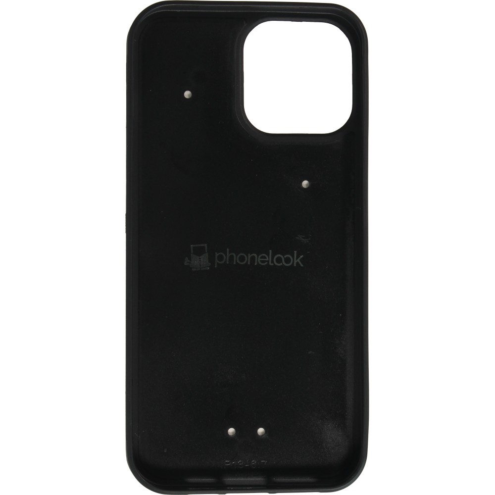 Coque personnalisée avec bords en silicone noir - iPhone 15 Pro Max