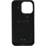 Coque personnalisée en Silicone rigide noir - iPhone 14 Pro
