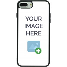 Coque personnalisée en Silicone rigide noir - iPhone 7 Plus / 8 Plus