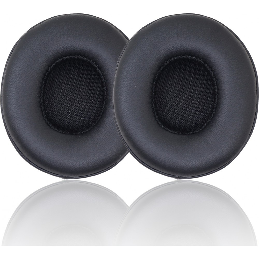 Coussinets oreillettes remplacement pour casque Beats Solo 2 / 3 (set de 2 pièces) - Noir