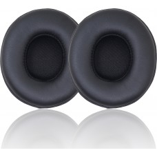 Coussinets oreillettes remplacement pour casque Beats Solo 2 / 3 (set de 2 pièces) - Noir