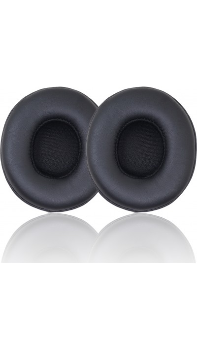 Coussinets oreillettes remplacement pour casque Beats Solo 2 / 3 (set de 2 pièces) - Noir