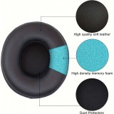 Coussinets oreillettes remplacement pour casque Beats Solo 2 / 3 (set de 2 pièces) - Noir