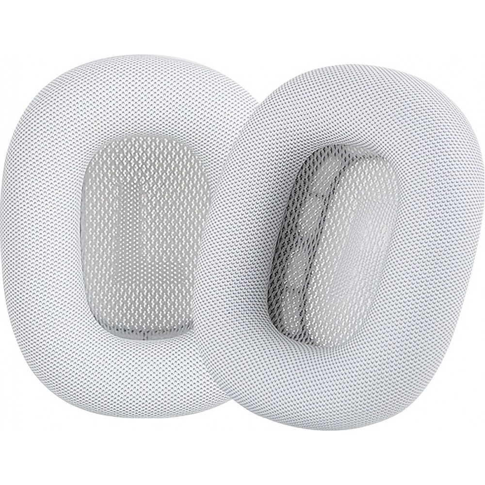 Coussinets rechange tissu mesh ultra-doux mousse mémoire aimant renforcé (set de 2 pièces) - Blanc - AirPods Max