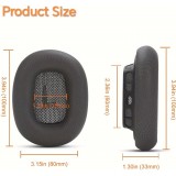 Coussinets rechange tissu mesh ultra-doux mousse mémoire aimant renforcé (set de 2 pièces) - Blanc - AirPods Max