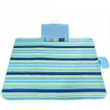 Couverture de pique-nique imperméable extra-large portable anti-sable pour camping plage et parc (200 x 200 cm)