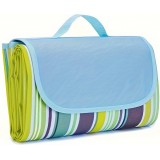 Couverture de pique-nique imperméable extra-large portable anti-sable pour camping plage et parc (200 x 200 cm)
