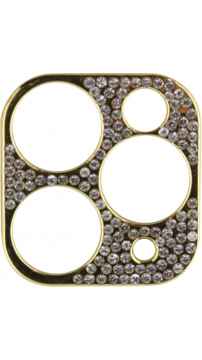 Décoration caméra Strass or - iPhone 11 Pro Max