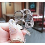 Décoration caméra Strass or rose - iPhone 11 Pro Max