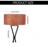 Diffuseur d'arômes pour véhicules Diffuseur d'air en bois avec clip pour la ventilation avec pierres de lave