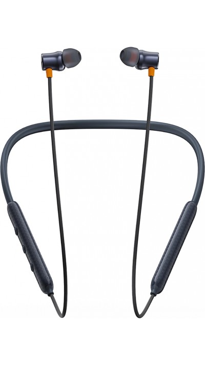 Acefast N2 Bluetooth 5.3 Kabellose Neckband Kopfhörer mit ENC Geräuschunterdrückung und Silikon-Ohrstöpseln - Blau