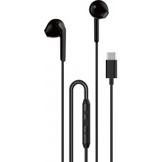 Dudao X3C In-Ear USB-C Kopfh&ouml;rer 1.2m Kabelgebunden Hochwertiger Klang - Schwarz