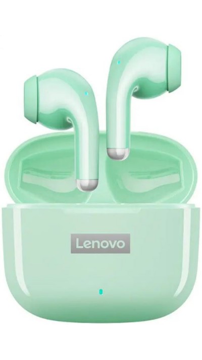 Ecouteurs Lenovo LP40pro sans fil Bluetooth 5.0 wireless earbuds avec Noise cancelling - Vert
