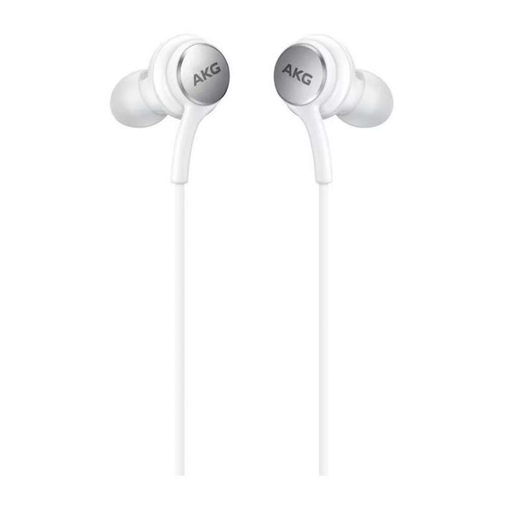 Ecouteurs officiels Samsung/AKG type-C avec fil - Blanc