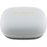 Ecouteurs sans fil Bluetooth Guess OWS à conduction osseuse satin soft touch - Beige