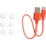 Écouteurs sans fil JBL Wave Beam Bluetooth 5.2 IP54 IPX2 in-ear - Blanc