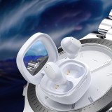 &Eacute;couteurs sans fil TWS Bluetooth 5.3 Choetech haute qualit&eacute; audio avec bo&icirc;te de chargement - Blanc