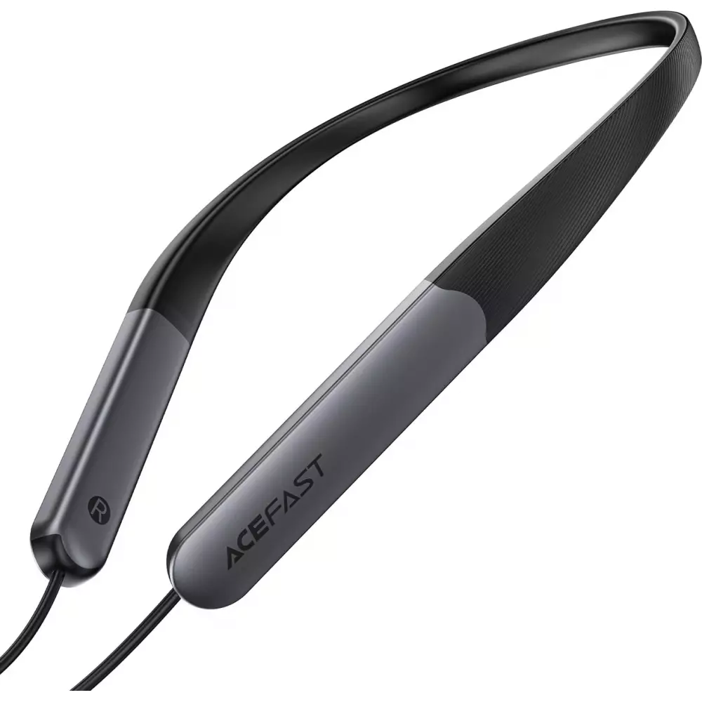 Acefast N1 Halsband Kabellose In-Ear Kopfhörer mit USB-C Ladekabel - Schwarz