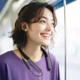 Acefast N1 Halsband Kabellose In-Ear Kopfhörer mit USB-C Ladekabel - Schwarz