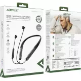 Acefast N1 Halsband Kabellose In-Ear Kopfhörer mit USB-C Ladekabel - Schwarz