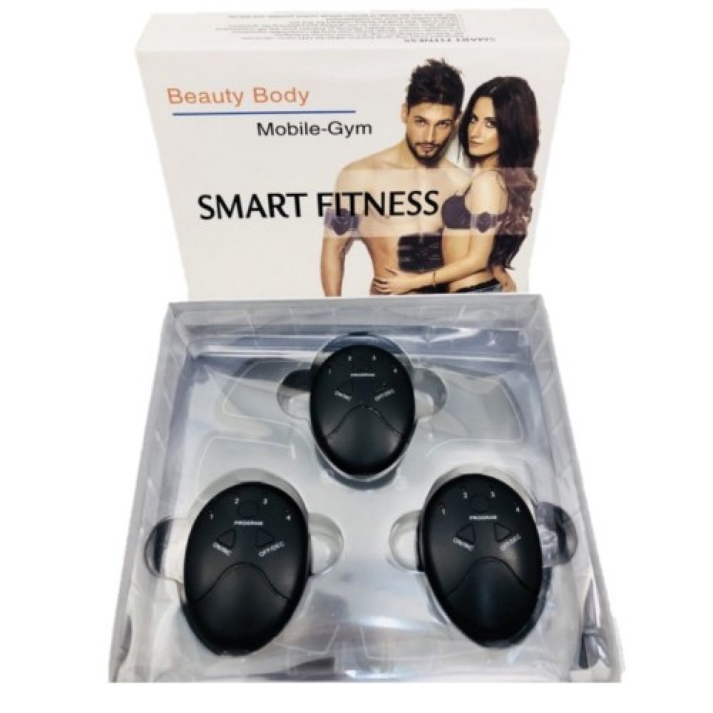 EMS Fitness Trainer - Stimulateur électrique universel pour l'abdomen et les bras