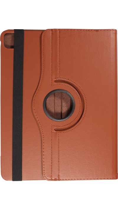 Etui cuir iPad Air 10.9" (5e gén/2022, 4e gén/2020) - Premium Flip 360 - Brun