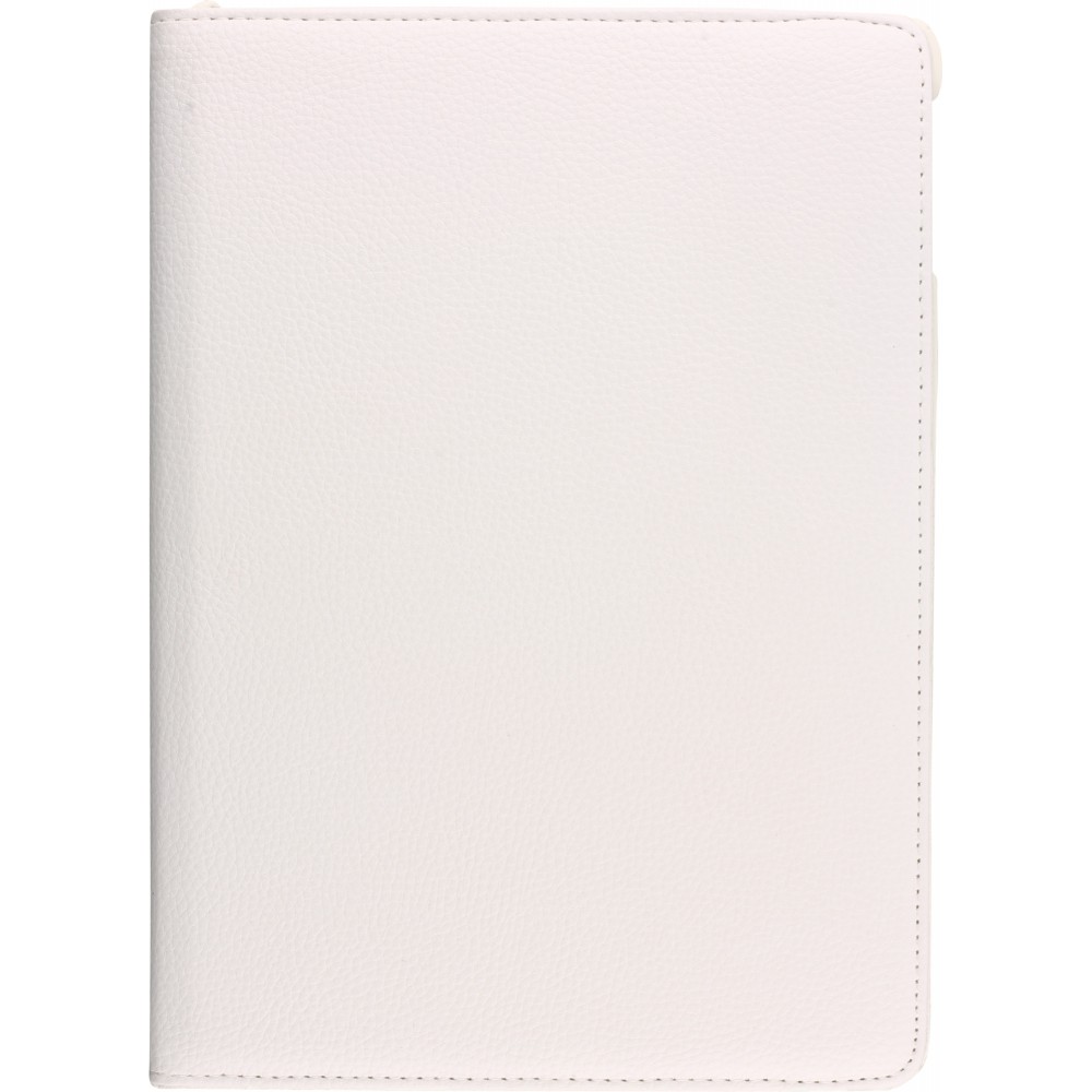 Etui cuir iPad 10.9" (10e gén/2022) - Premium Flip 360 - Blanc