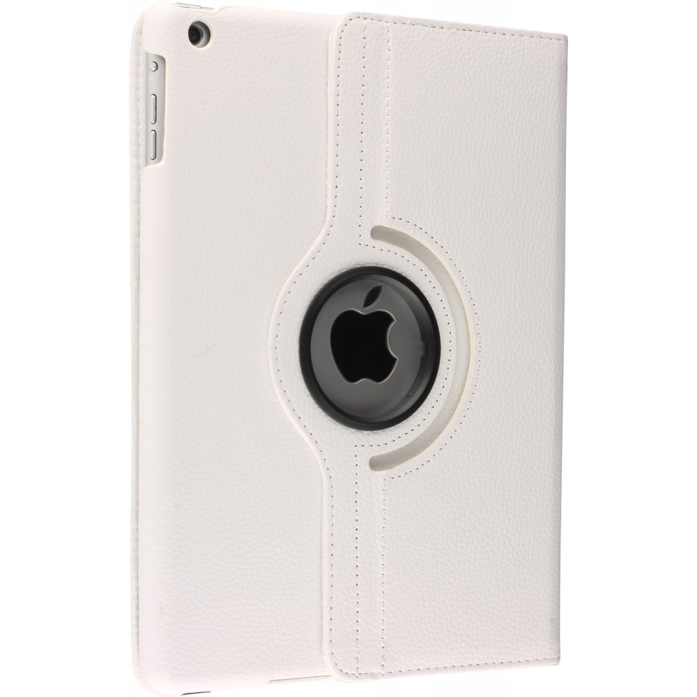 Etui cuir iPad 10.9" (10e gén/2022) - Premium Flip 360 - Blanc